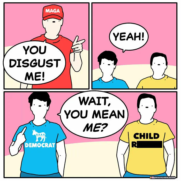 43 New Dark Comics By “My Gums Are Bleeding” That Take Unexpected And Dark Turns