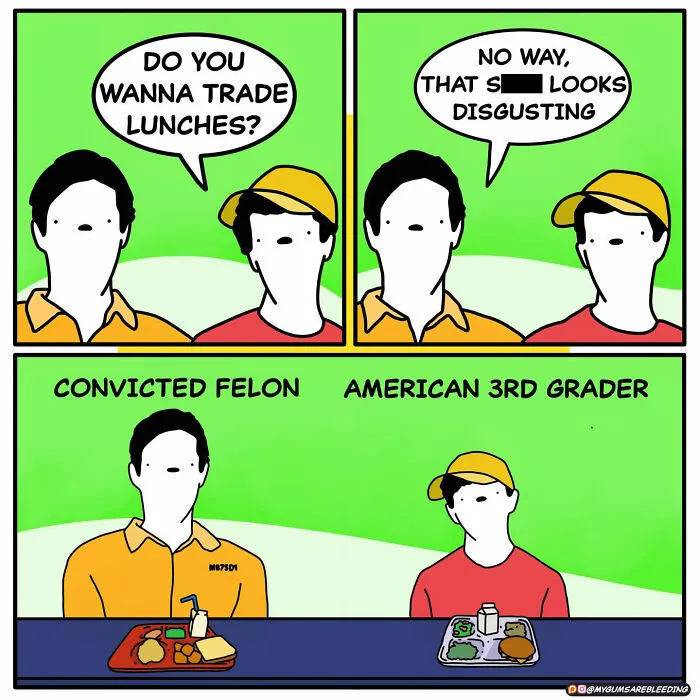 43 New Dark Comics By “My Gums Are Bleeding” That Take Unexpected And Dark Turns