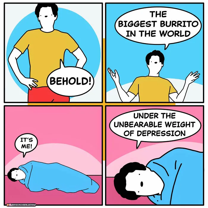 43 New Dark Comics By “My Gums Are Bleeding” That Take Unexpected And Dark Turns