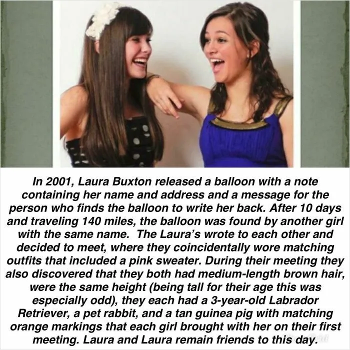 The Laura Buxton Coincidence