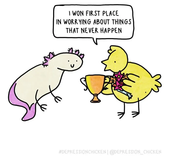 This Artist Turns Anxiety, Overthinking, And Everyday Struggles Into 61 New Relatable Comics