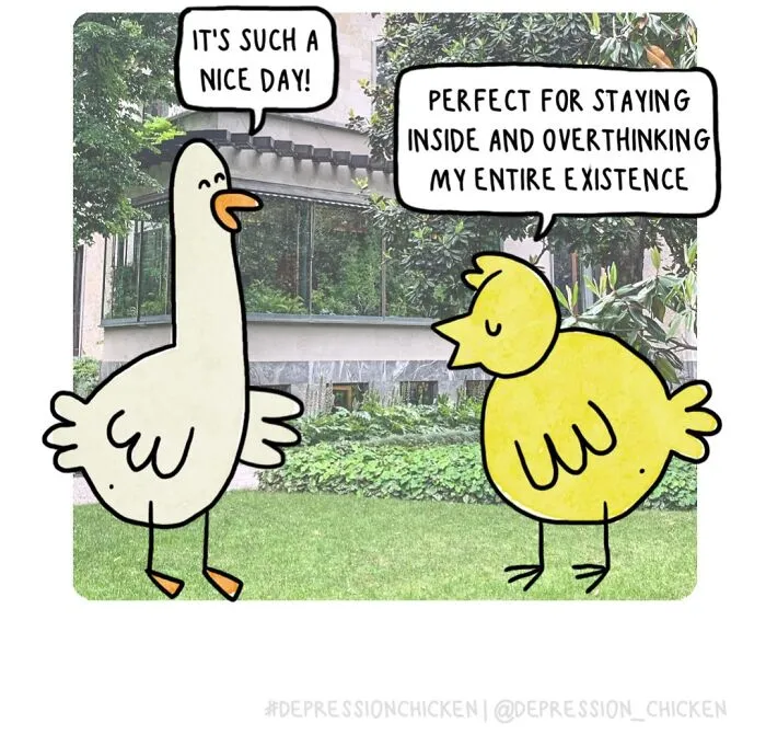 This Artist Turns Anxiety, Overthinking, And Everyday Struggles Into 61 New Relatable Comics