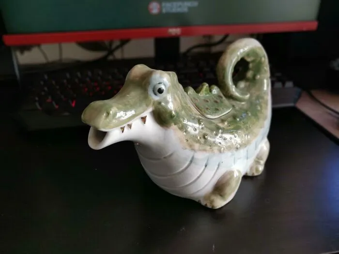 Picked This Teapot Up A Few Years Ago, Thought You Guys Would Appreciate It