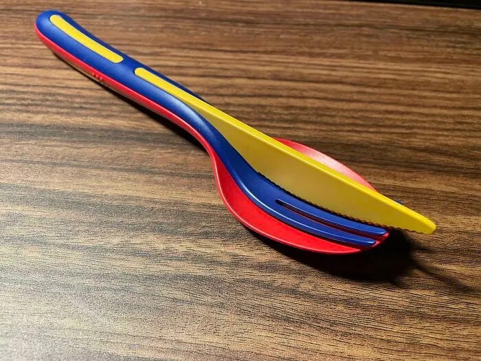 The Way This Portable Cutlery Fits Together