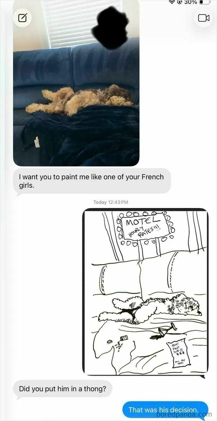 I Like To Draw My Friends Pets In Weirdly Compromising Situations