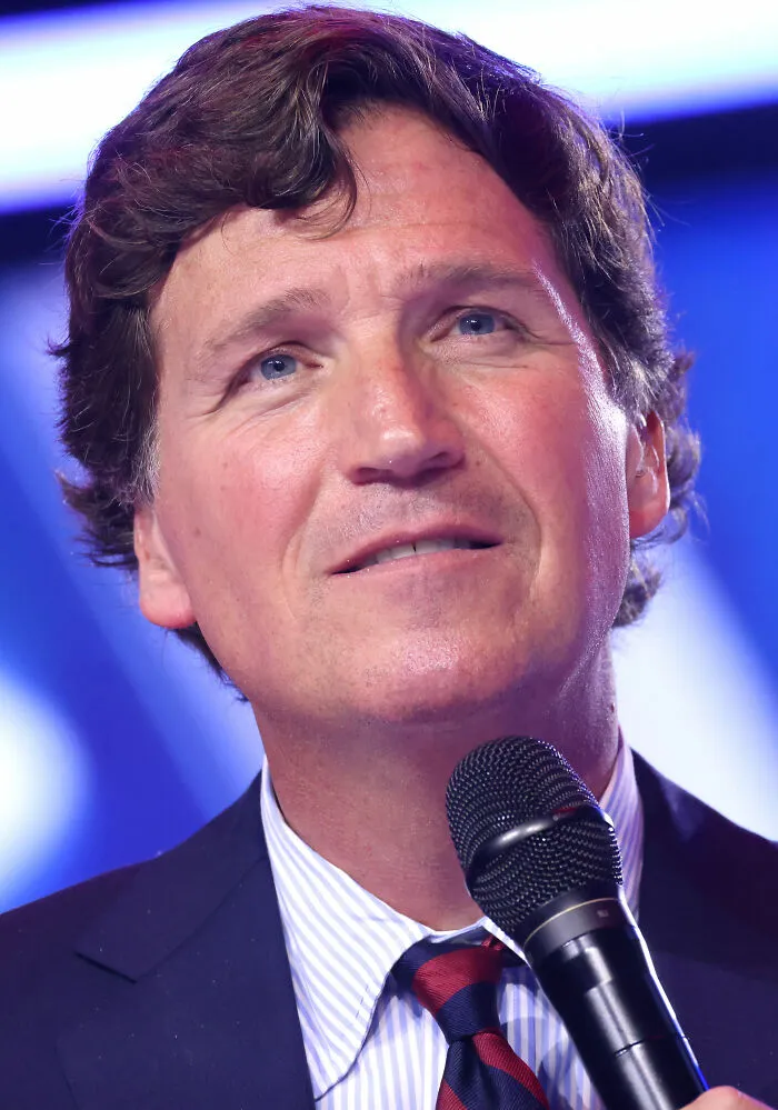 Journalist Tucker Carlson, 57