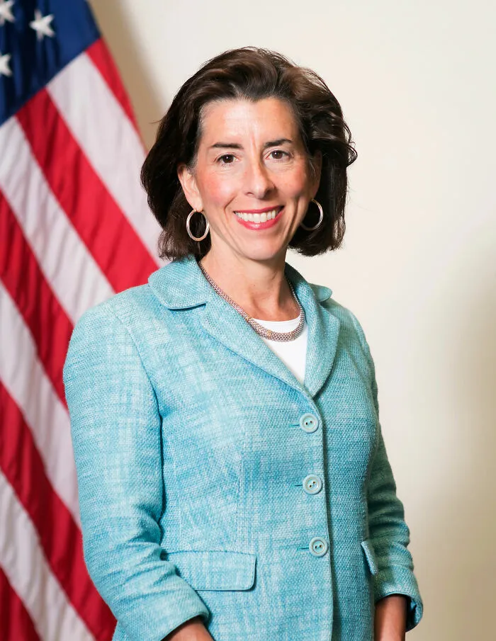 American Politician Gina Raimondo, 55