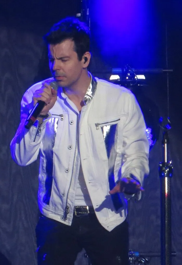 American Singer-Songwriter and Actor Jordan Knight, 56