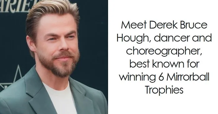 Derek Hough: Bio And Career Highlights
