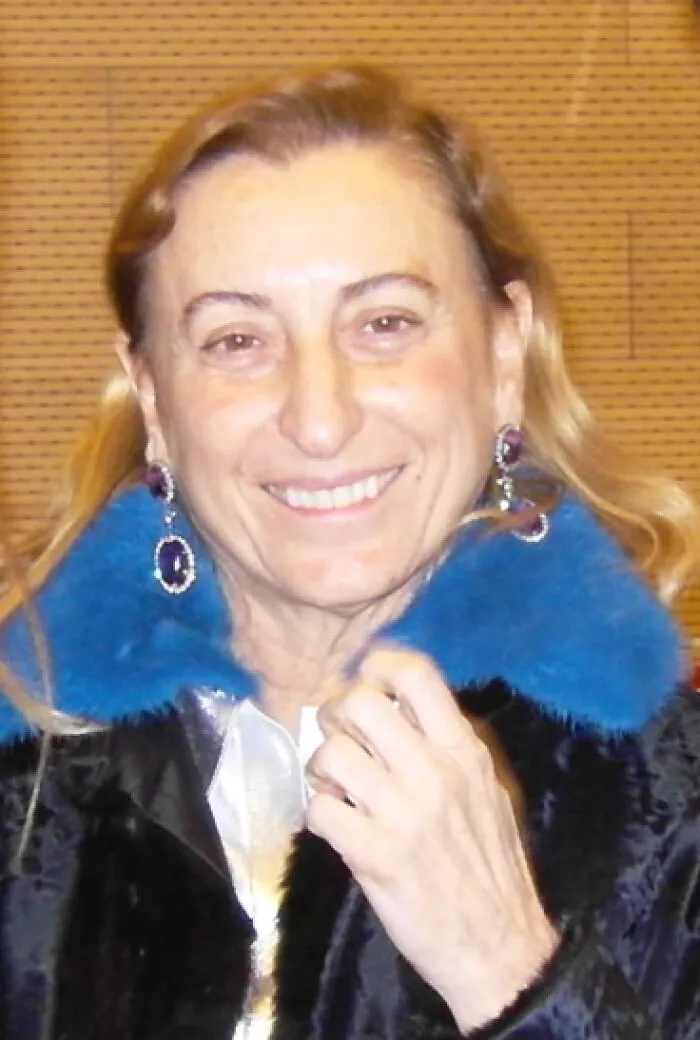 Fashion Designer Miuccia Prada, 77