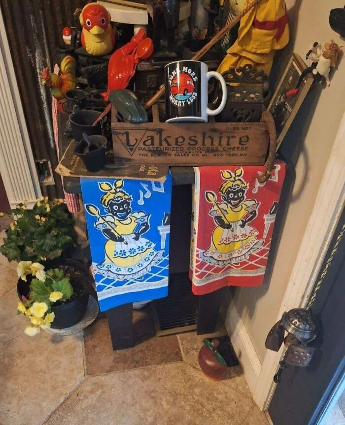 La familia boomer de mi esposa y la decoración racista de su casa…