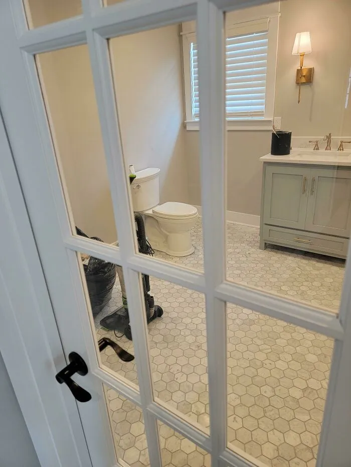 This Door To The Restroom
