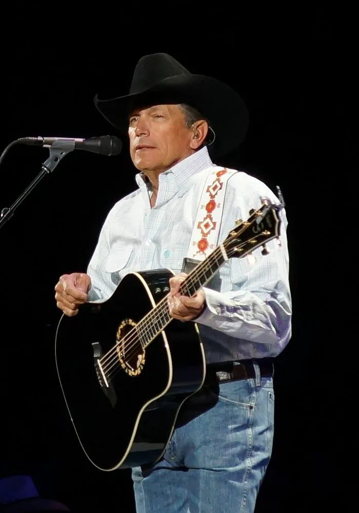 American Singer, Guitarist and Producer George Strait, 74