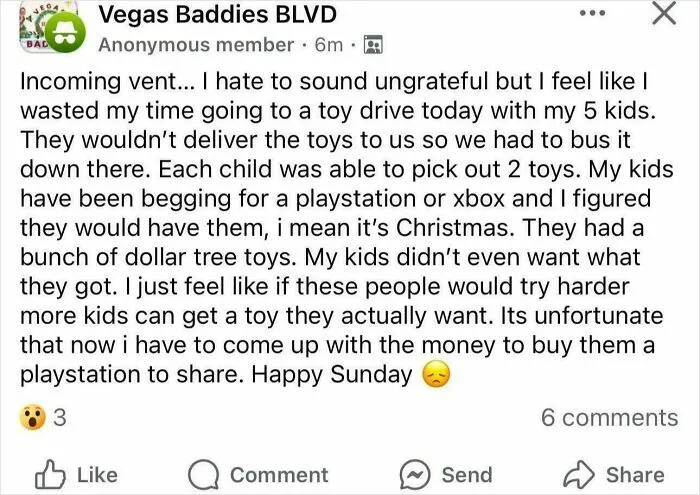 “Someone Give My Kids An Xbox Or A Playstation”