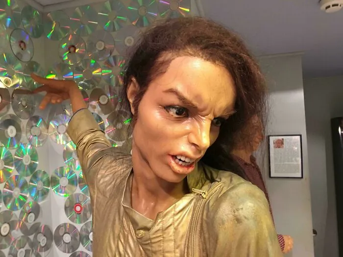 Michael Jackson Wax Figure In Odessa Ukraine
