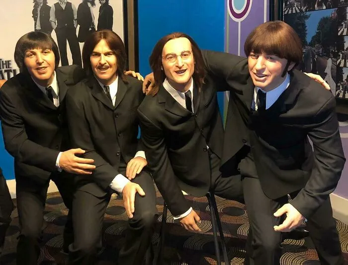 The Beatles Display At The Mexico City Wax Museum
