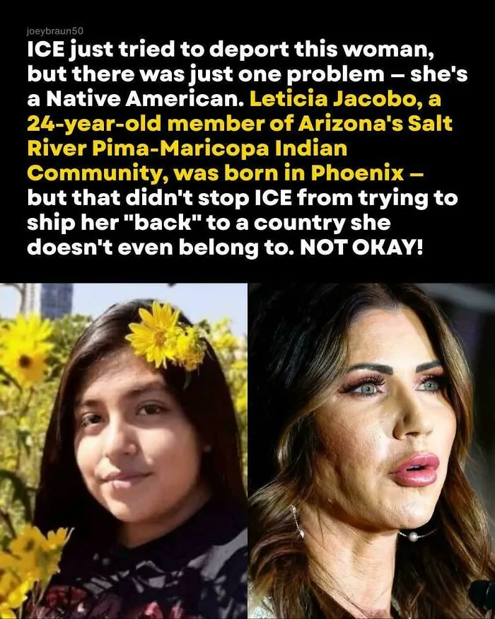 No No No Noem, You Just Can't Deport Native Americans