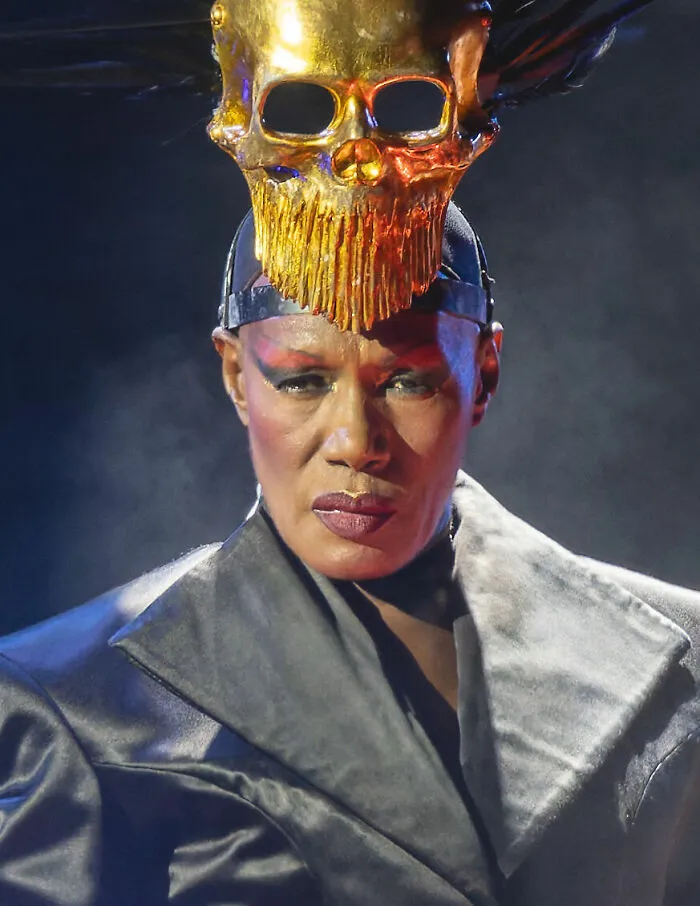 Jamaican-American Singer-Songwriter, Producer, and Actress Grace Jones, 78