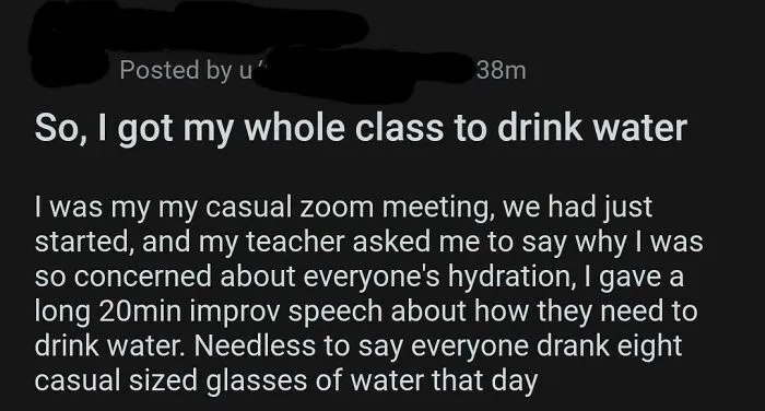 Yeah Not Everyone Is As Healthy As You. Some Of Us Like Our Soda