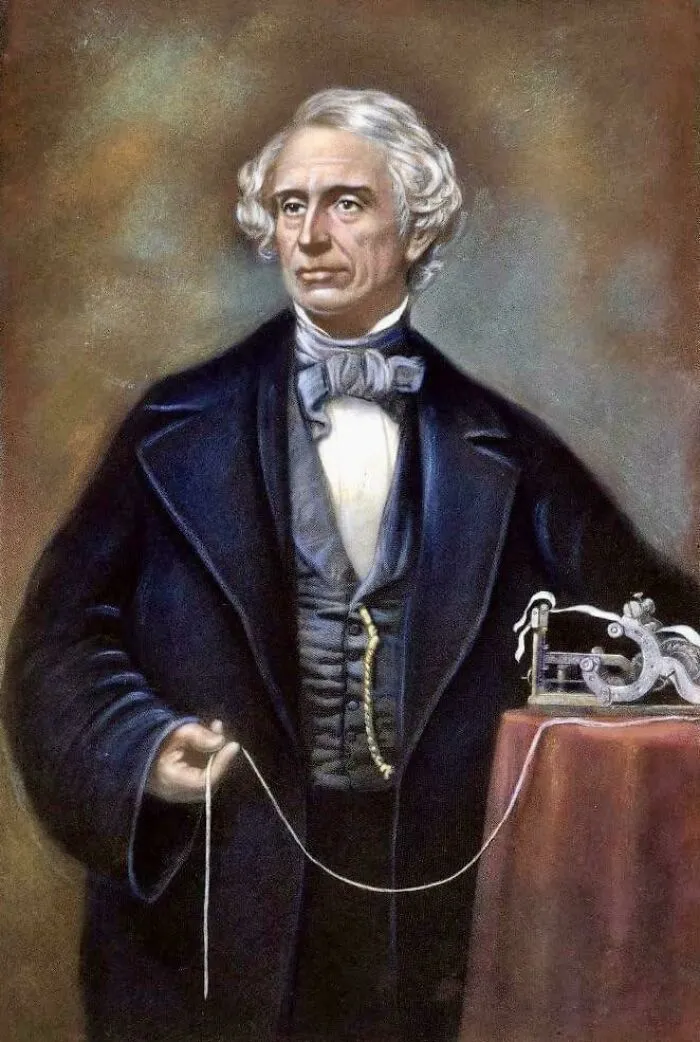 In 1825, Painter Samuel Morse Got A Letter Saying His Wife Was Ill. The Next Day, Another Said She Was Gone. By The Time He Rushed Home, She Was Already Buried