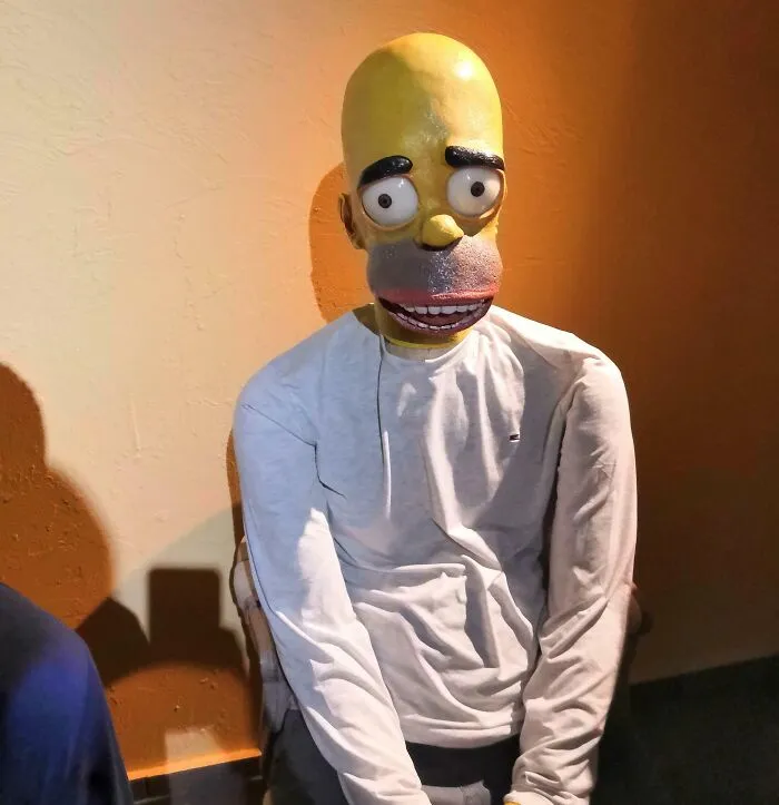 This Homer At The Wax-Museum In Miedzydroje