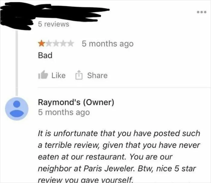 One Word One Star Review Got Decapitated