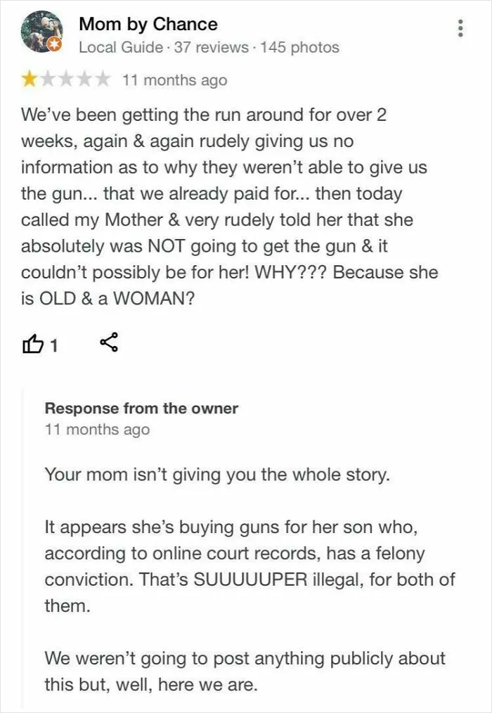 A Review For A Local Gun Range