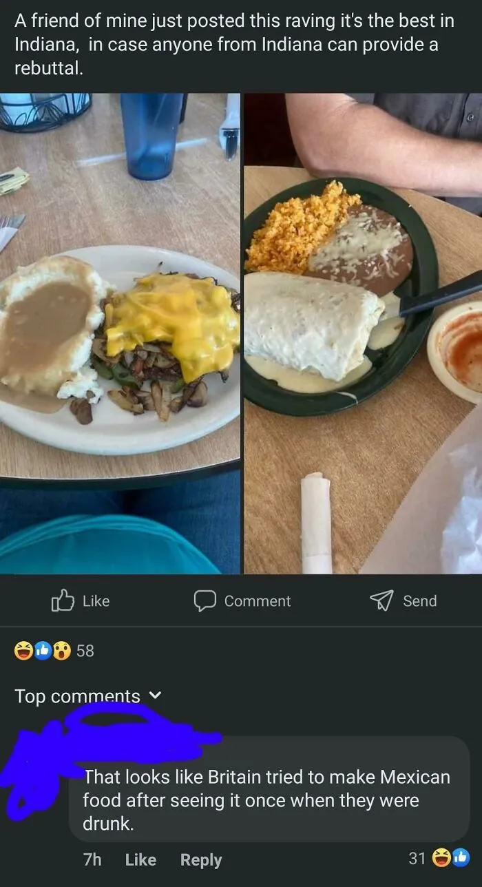 There Was An Attempt At Food
