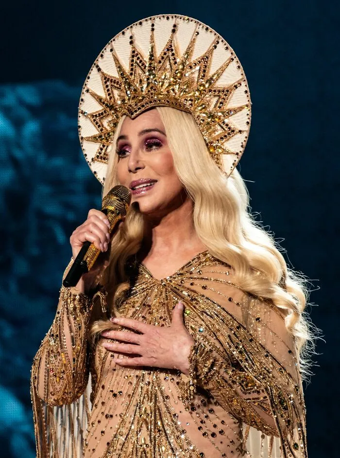 Singer and Actress Cher, 80