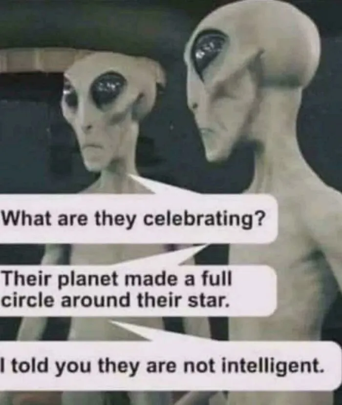 Thought We Were Celebrating Life.. Turns Out We Are Celebrating Just A Space Lap