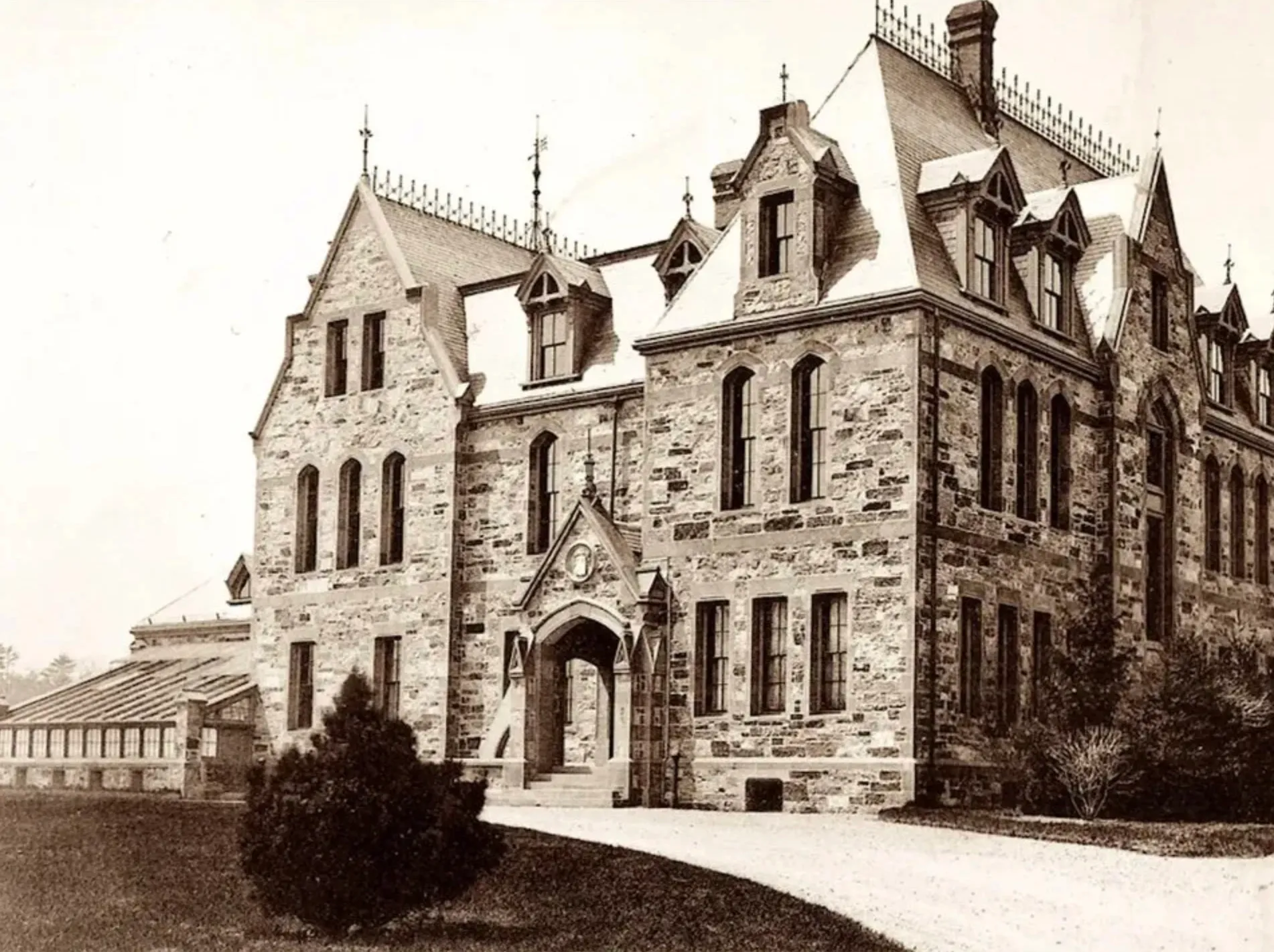 Harvard University in the 1800s.