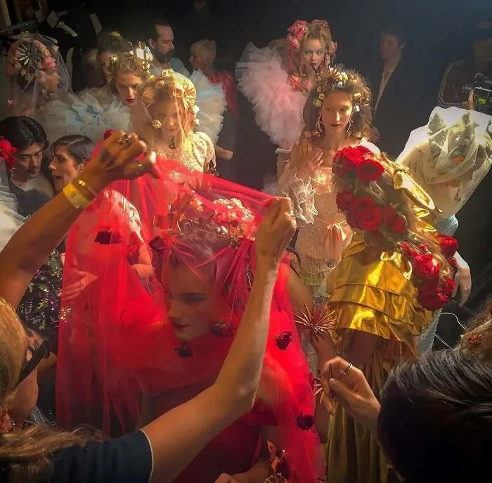 Backstage Rodarte Ss19 Collection