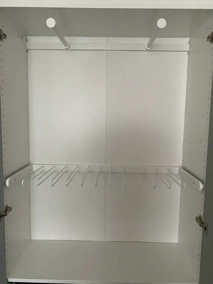 How Should I Put Clothes In This Cabinet?