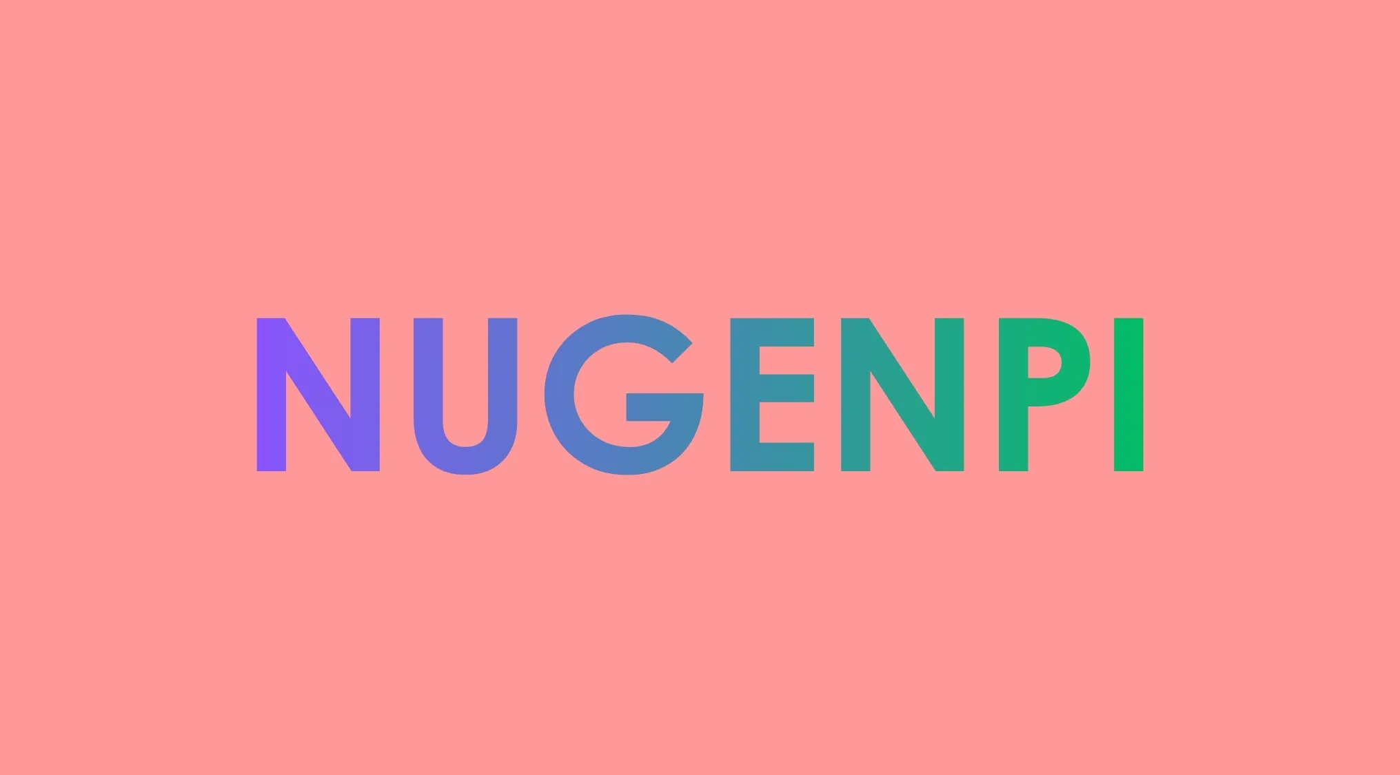 The word Nugenpi in colorful letters on a pink background, part of a General Knowledge word unscramble game.