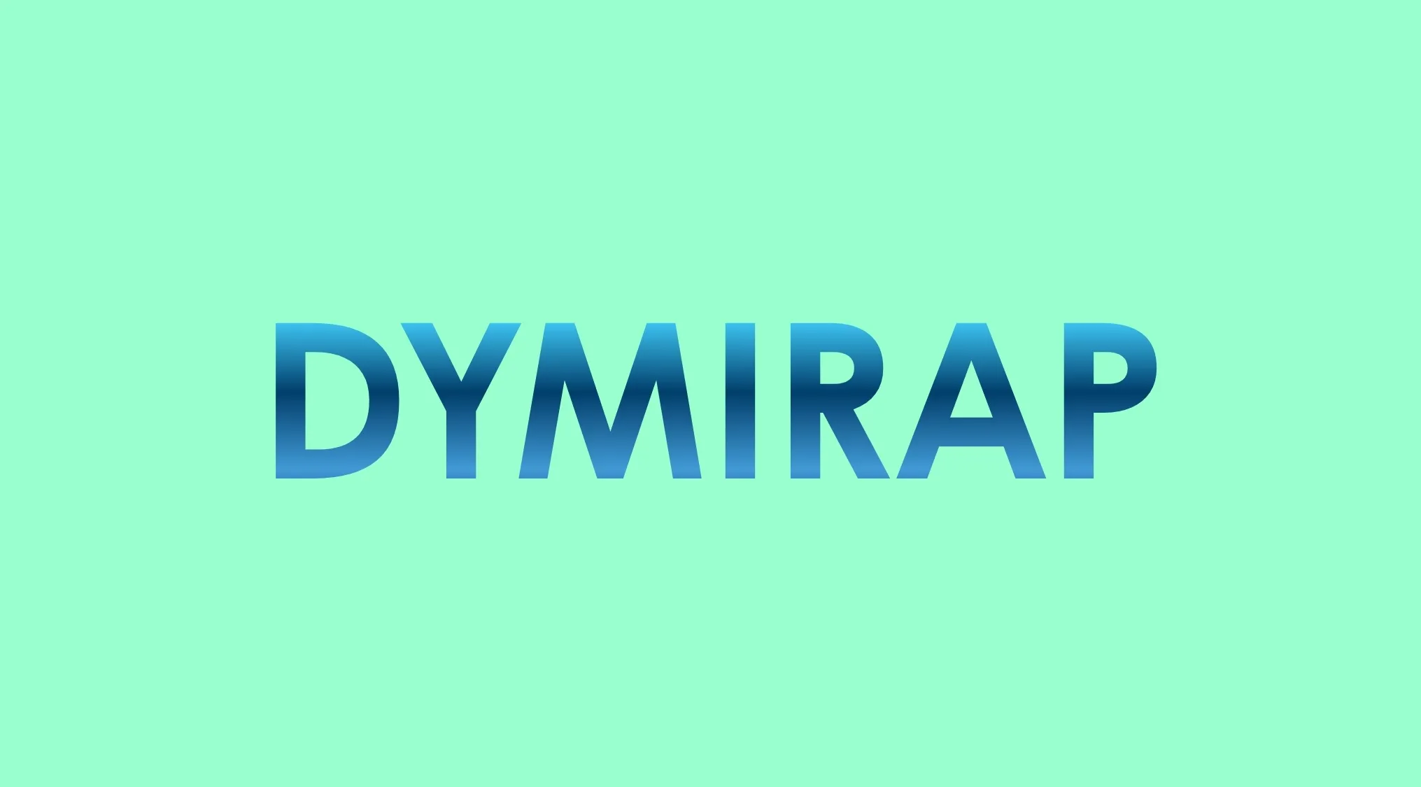 The word Dymirap in blue gradient text on a light green background for Unscramble General Knowledge Words.