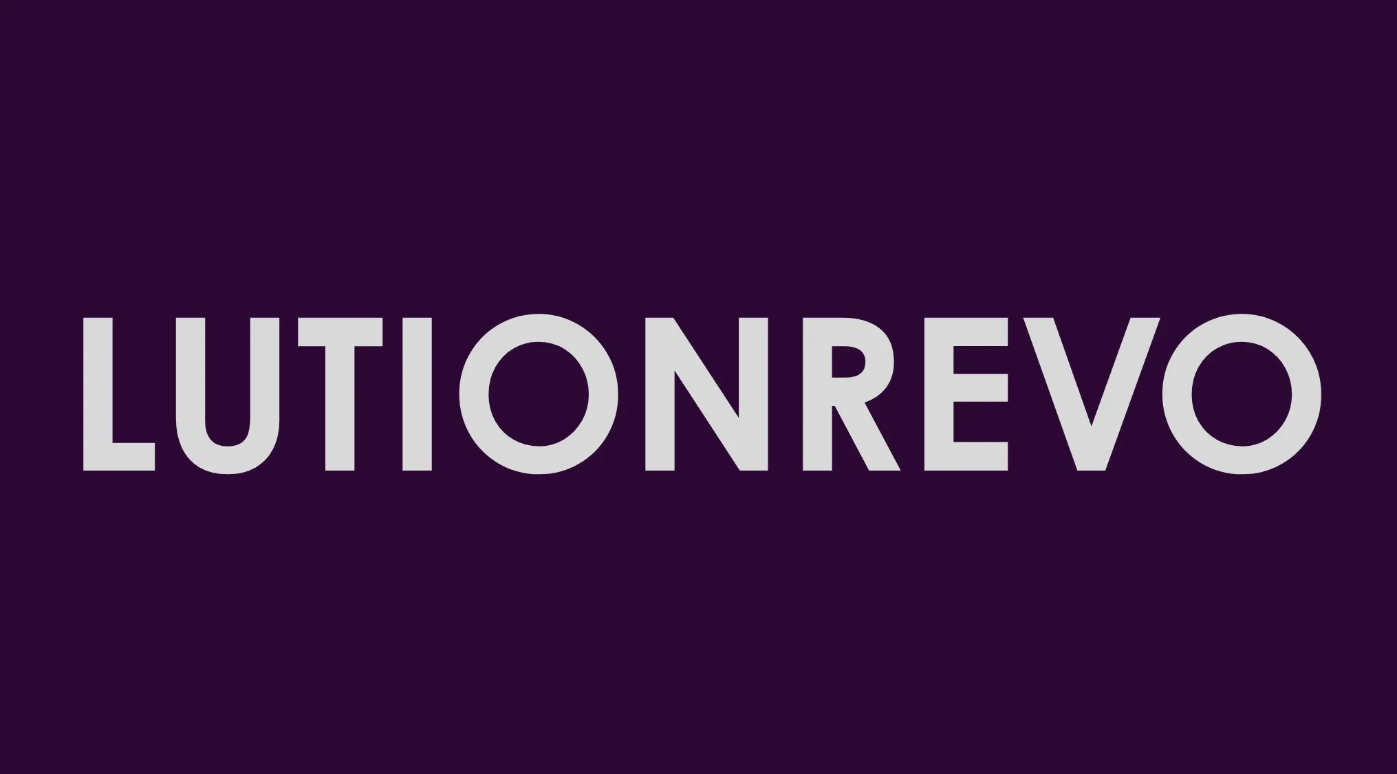 Unscramble General Knowledge Words: The jumbled word Lutionrevo in white text against a deep purple background.
