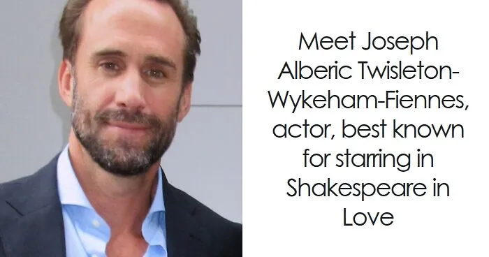Joseph Fiennes: Bio And Career Highlights