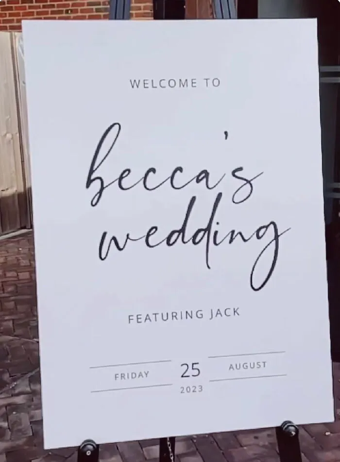 Becca's Wedding
