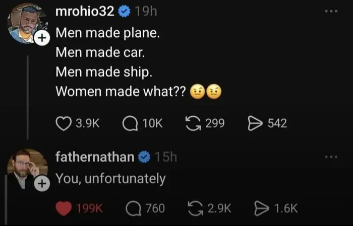 A Woman Made Him