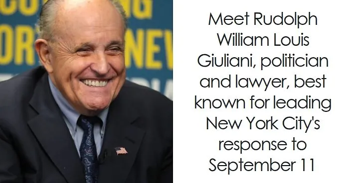 Rudy Giuliani: Bio And Career Highlights