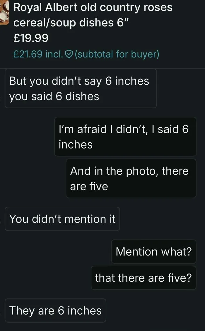 Infuriating First Negative Feedback Out Of 500+
