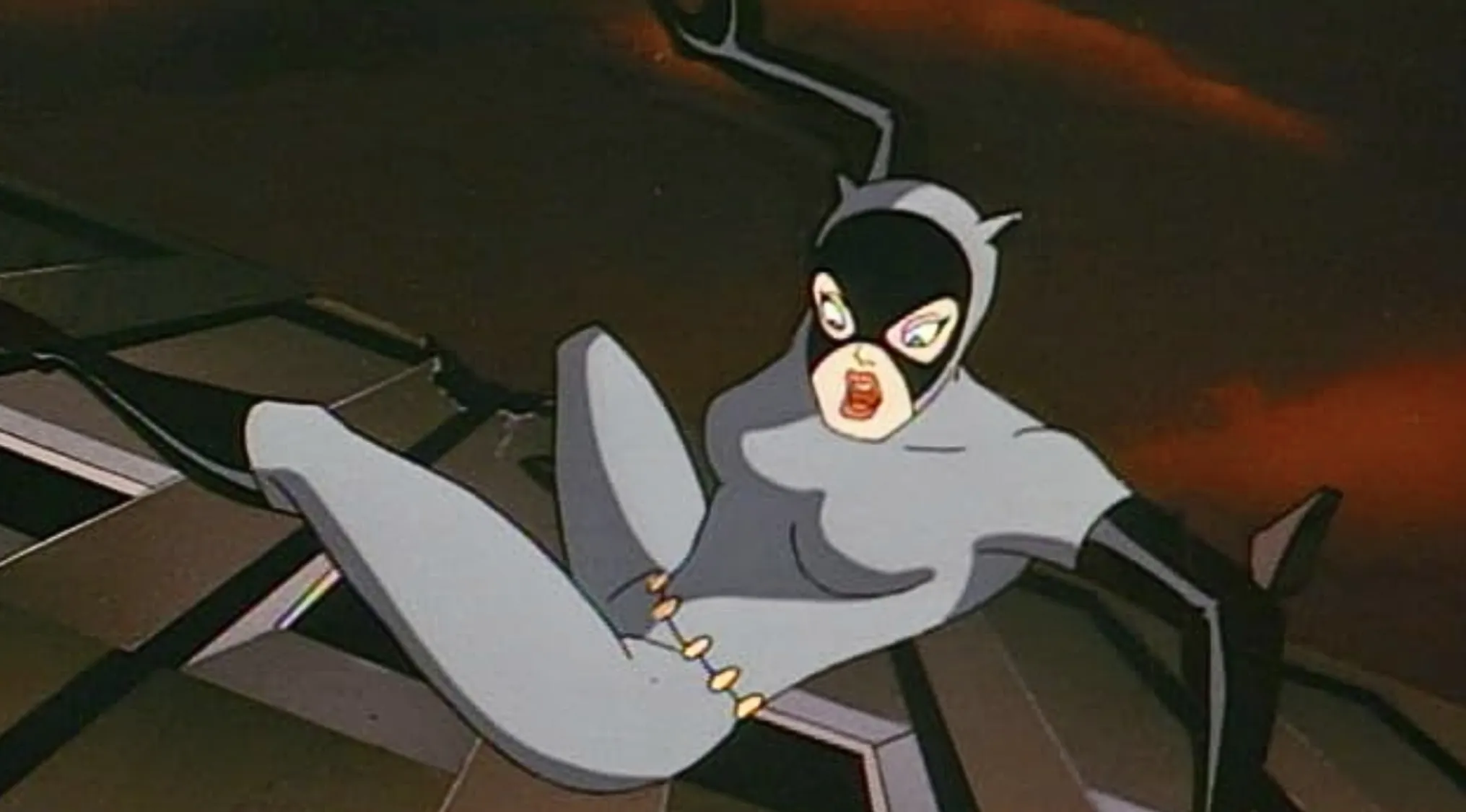 Catwoman from Batman: The Animated Series. Saturday Morning Cartoons Trivia character. A great show for animation fans.