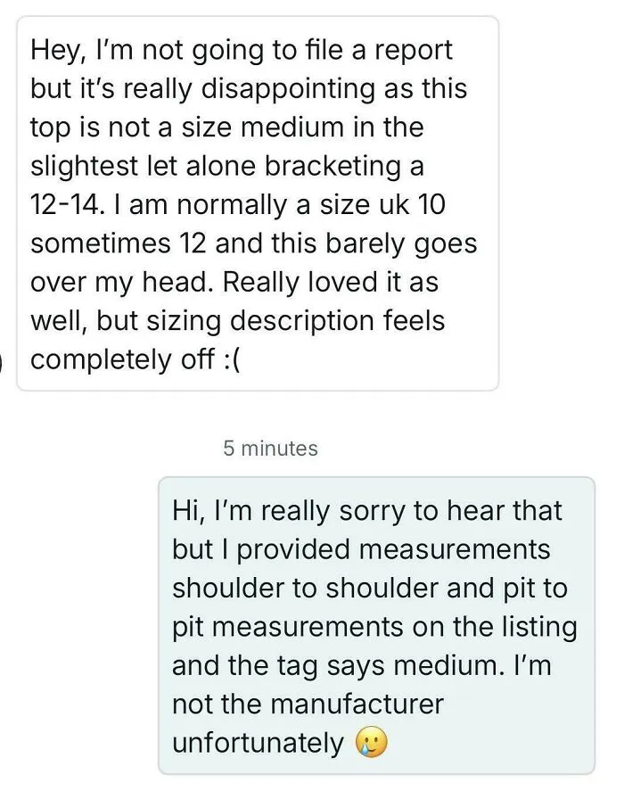 Dear Buyers, I Am Not The Manufacturer