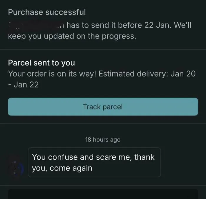 I Bought A Few Lemon Pins And Got This Message From The Seller