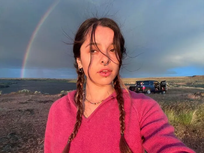 Crazy Awesome Beautiful Campsite. Storm Came In And Made My Hair Stand Up
