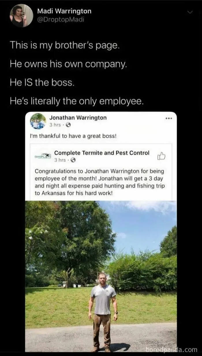 Chad Gets Rewarded For His Effort And Dedication To His Job