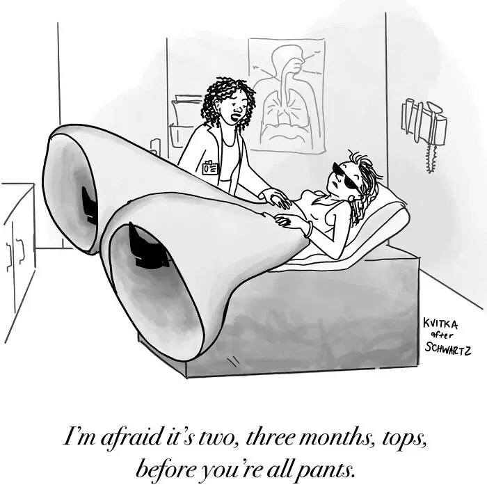 19 One-Panel Comics By The New Yorker Cartoonist That Might Brighten Up Your Day