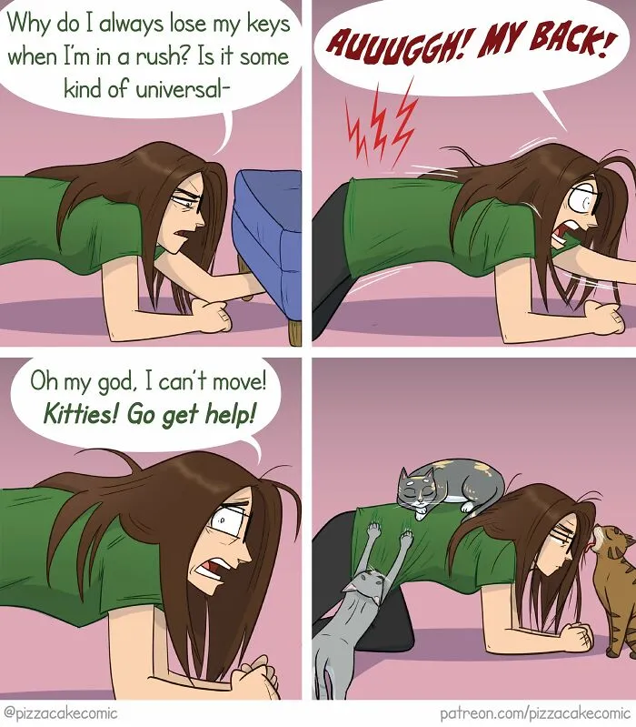 27 New PizzaCake Comics By Ellen Woodbury That Might Brighten Your Day