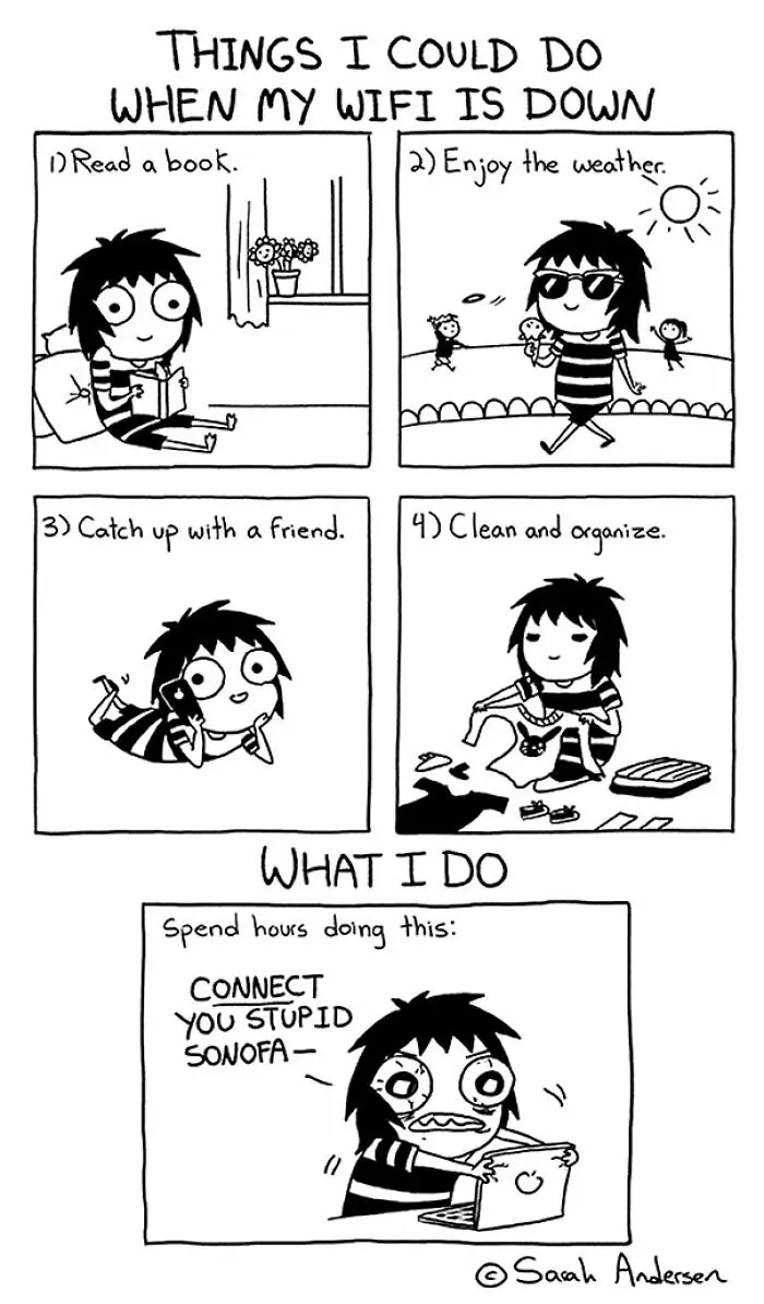 65 Best Comics By Sarah Andersen That Sum Up Every Introvert's Life 