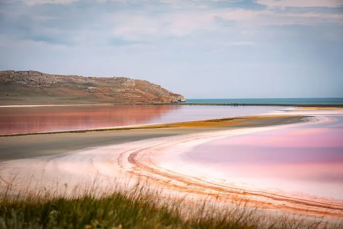 Lake Koyashskoye, Yakovenkovo, Leninsky District, Crimea